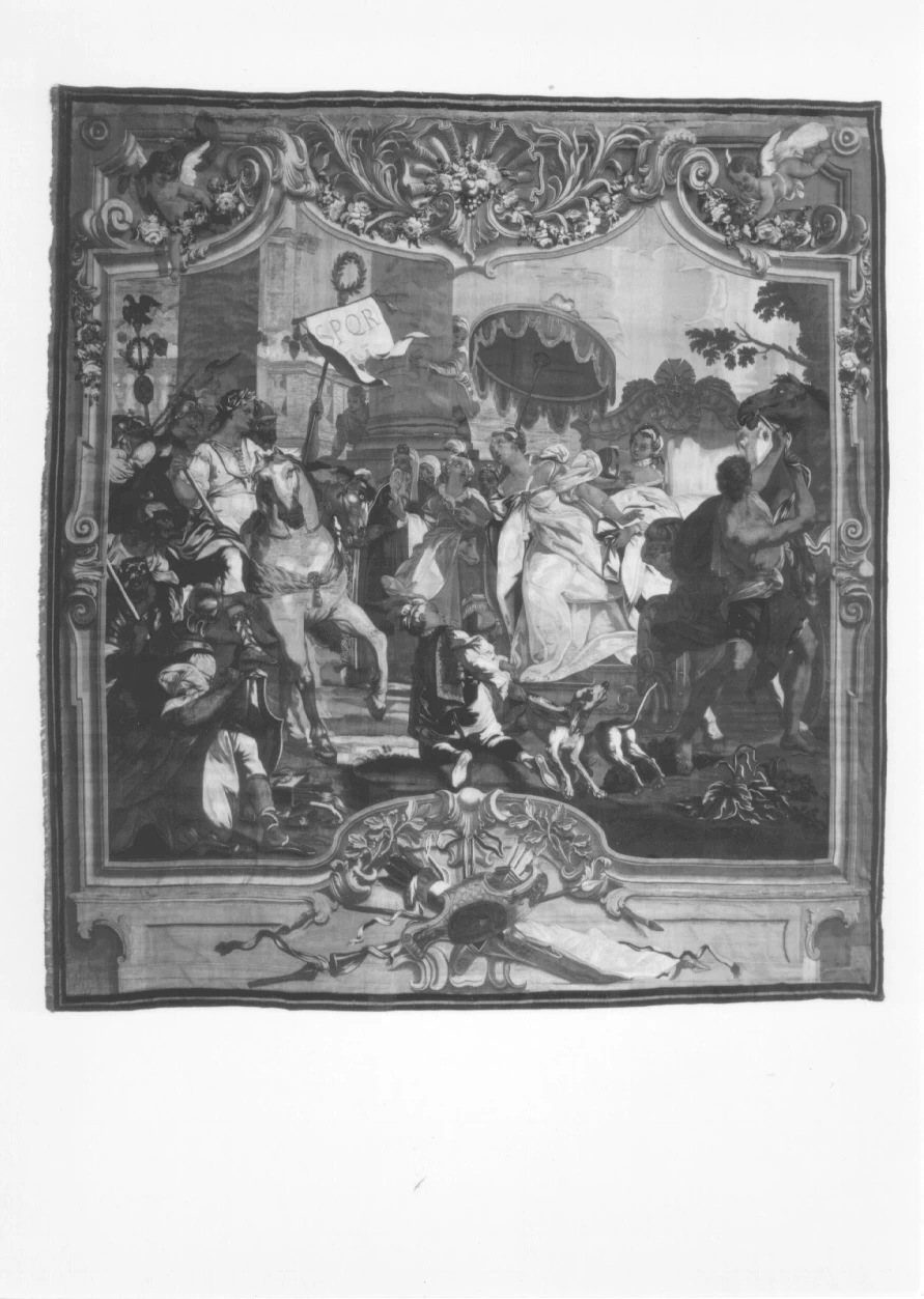 Arazzo - Cesare e Cleopatra, Musei Reali, Palazzo Reale, Torino